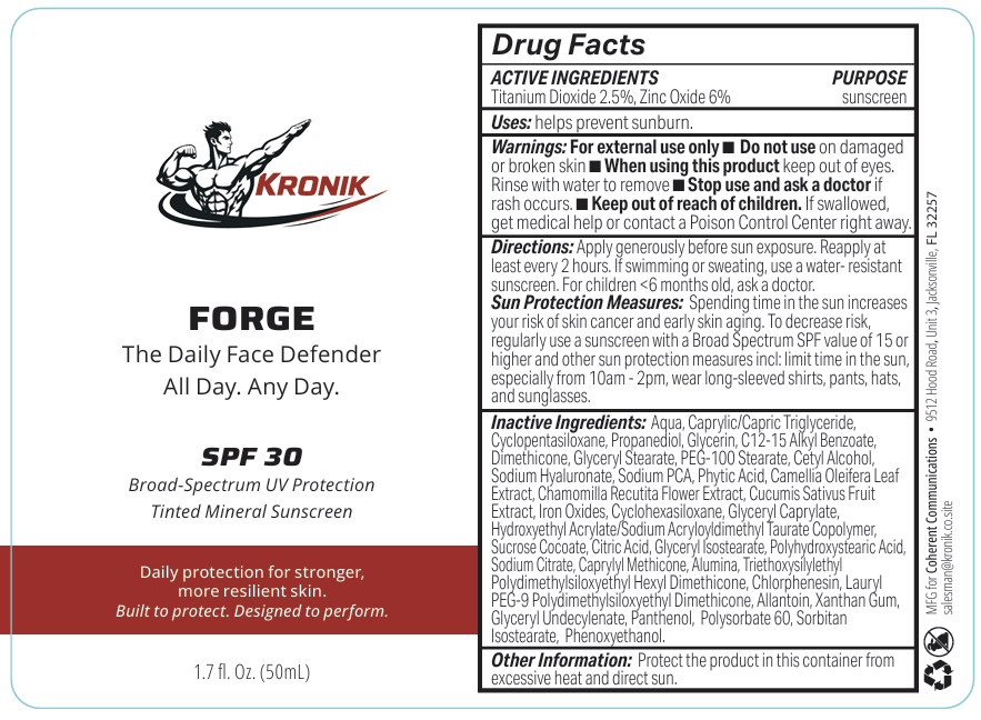 FORGE Face Defender SPF 30 | Daily Mineral Sunscreen for Men